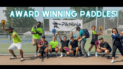 PikNinja Sports earns some national awards!!!  Best Paddle Design and Spirit of Pickleball Award!